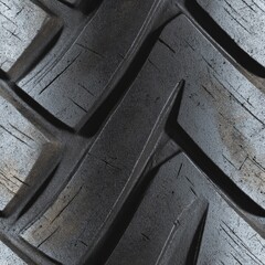 seamless texture features a - light gray tire rubber compound set against background, ideal for pattern use in various design projects.