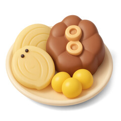 3D Icon of Fårikål – Traditional Mutton Stew from Norway
