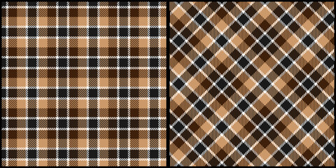 classic plaid seamless pattern vector. Background graphic tartan fashion design use for print, texture, cloth, fabric, flannel.