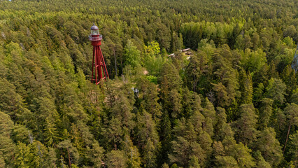Discovering the serene beauty of Ruhnu Island and its historic lighthouse in Estonia