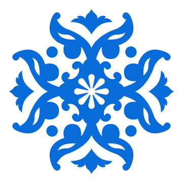 Ornate Islamic Tile Decorative Wall Pattern