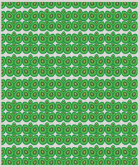 Avocados, fruits and leaves background. Avocado Pattern And Template. Sliced avocado on a Light background stock illustration. Seamless pattern of avocados 