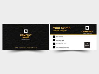 Simple & Luxury Double Sided Business Card