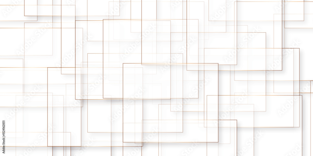 Poster modern abstract white and gray triangle design with layers of textured white transparent material in