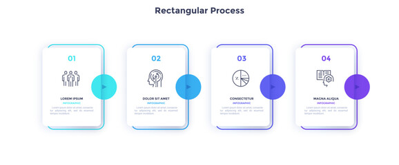 Modern Infographic Vector Banner. Business Presentation Slide