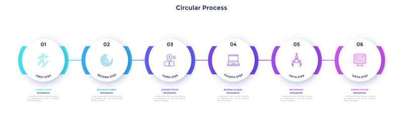 Modern Infographic Vector Banner. Business Presentation Slide