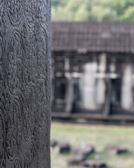 Obraz premium Ancient temples of the abandoned city of Angkor, near the city of Siem Reap, Cambodia