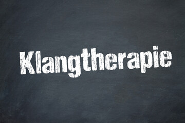 Obraz premium Klangtherapie 