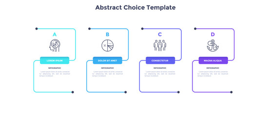 Modern Infographic Vector Banner. Business Presentation Slide
