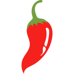 Spicy Chili With Flame