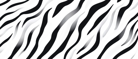 White tiger skin texture with copy space. Close-up white tiger pattern. Big Cat fur. Tiger stripes. Realistic white tiger skin. White tiger design texture. Detailed white tiger skin close-up. 