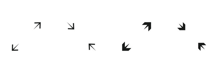 Maximum and minimum size icon. zoom in and zoom out icon vector illustration