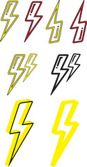 Thunderbolts Icon set