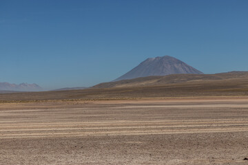 View of Misti volcano, Peru