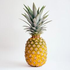 Fototapeta premium pineapple on white