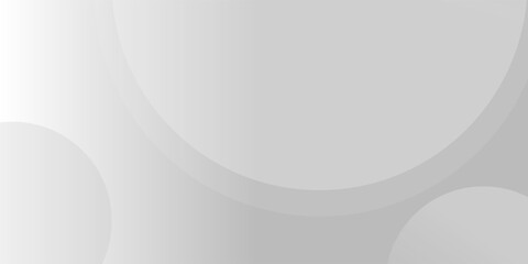 A minimalist abstract background featuring overlapping curves and circular shapes in various shades of gray, creating a smooth gradient and subtle depth