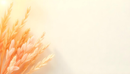 Minimal abstract background with soft beige and ivory tones, faint geometric lines, and light paper texture