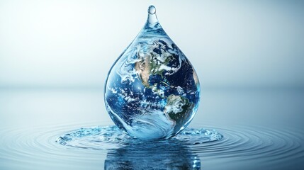 Our Blue Planet: A Precious Drop