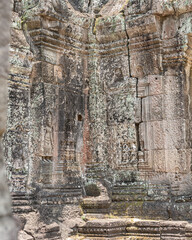 Naklejka premium Ancient temples of the abandoned city of Angkor, near the city of Siem Reap, Cambodia