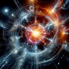 Obraz premium Cosmic Space Abstract