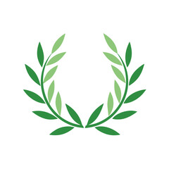 Classic Laurel Wreath Floral Frame