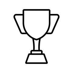 Award winner black icon design. Champion sign. Leadership happy successful. Victory prize tropy graphic design symbol. Vector illustration.	
