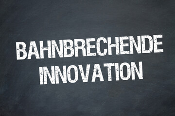Fototapeta premium Bahnbrechende Innovation 