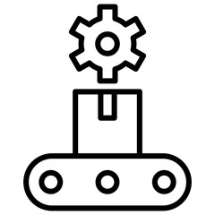 Production Outline Icon