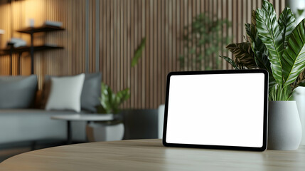 Modern tablet with blank screen c  BB142