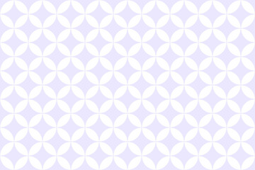 丸レトロ柄パターン3紫