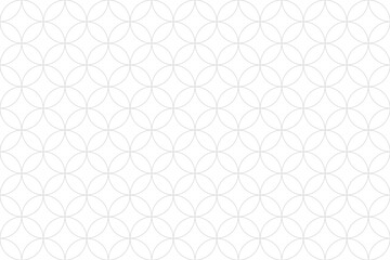 丸レトロ柄線パターングレー