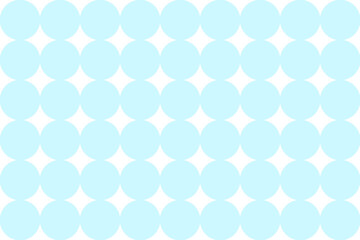 丸色パターン青