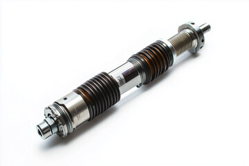High resolution photo of motorcycle shock absorber