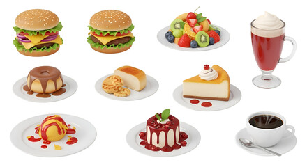 Create Delicious Cheesecakes, Burgers, and More with Transparent Backgrounds