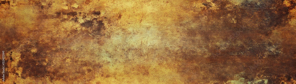 Poster textured surface with rust-like tones.