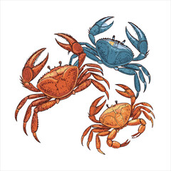 crabs-vector.