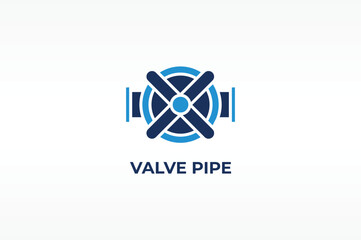 VALVE PIPE vector, icon or logo sign isolated symbol illustration