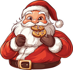 santa claus cartoon