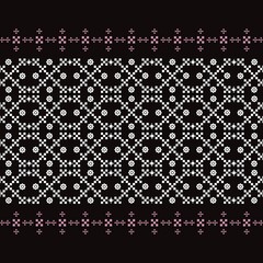 This traditional Thai sarong features a harmonious blend of heritage and modern design. Delicately floral and geometric patterns are woven into the fabric using rich, tones such as deep maroon.
