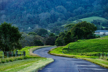 Fototapeta premium Gerringong is a town located about ten minutes drive south of Kiama, and about twenty minutes north of Nowra in the Illawarra region of New South Wales