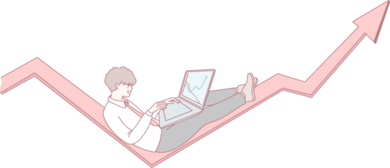 This is a visual representation illustrating the significant growth in remote work productivity and emerging trends