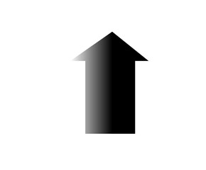 Naklejka premium arrow up arrow