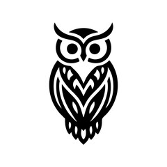Owl silhouette.ai