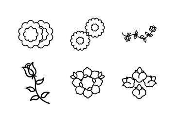 Abstract seamless floral pattern with vintage rose illustrations for a natural summer wallpaper design