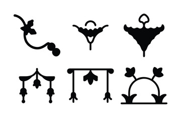 A versatile vector illustration set features diverse black animal silhouettes, perfect for design icons or nature-themed art