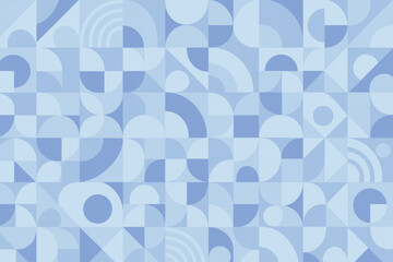 soft blue geometric abstract