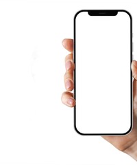 hand holding smartphone