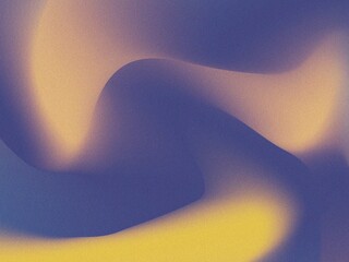 Abstract Fluid Art Swirling Hues of Purple and Gold, Dynamic Gradient Design