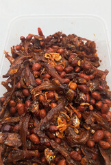 Sambal Ikan Teri Kacang, Indonesian Anchovy Peanut Dish