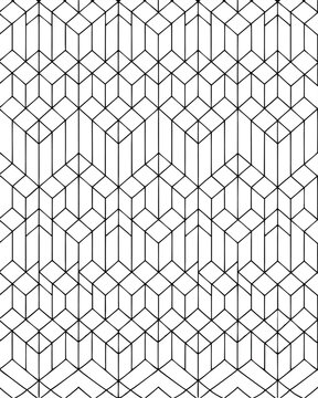 Seamless geometric pattern vector illustration for abstract background or wallpaper
